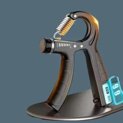 EzyBreath adjustable hand gripper for hand, wrist and forearm strength exercises