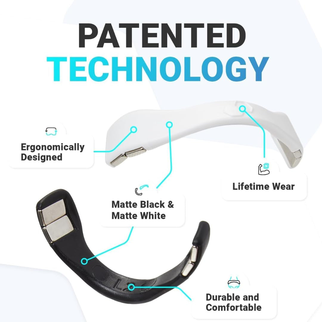 Medical grade silicone nasal dilator clips for anti-snoring relief